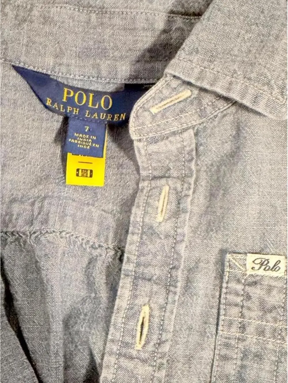 Ralph Lauren stunning chambray