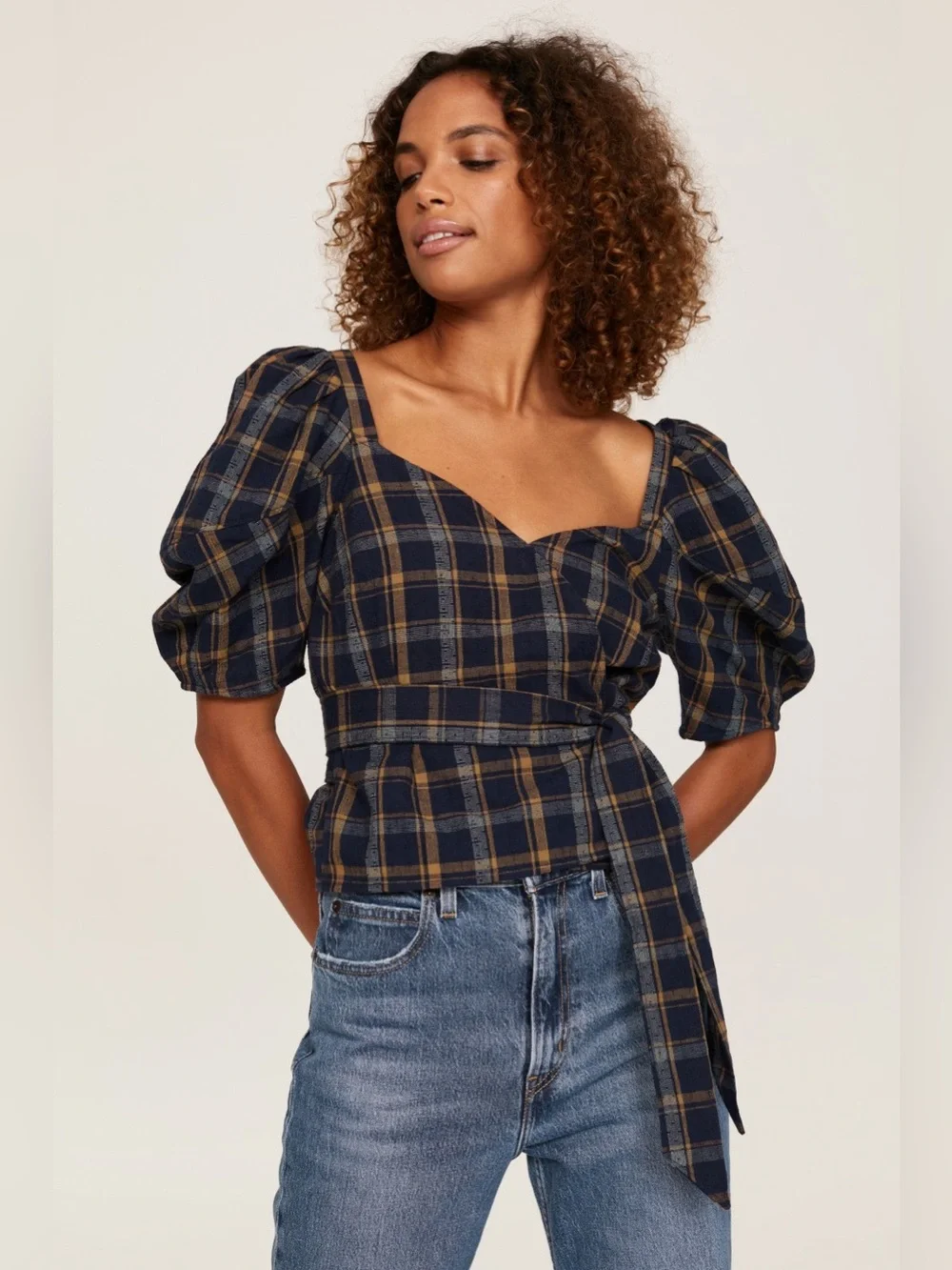 Madewell sweetheart wrap