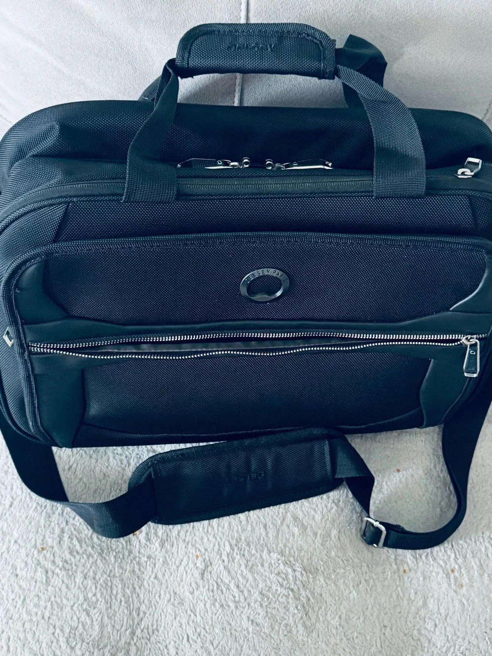 else Black Professional Laptop Briefcase with Shoulder Strap