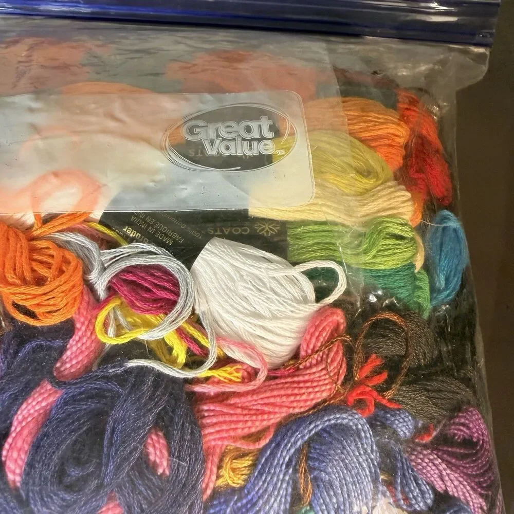 Source Unknown embroidery floss