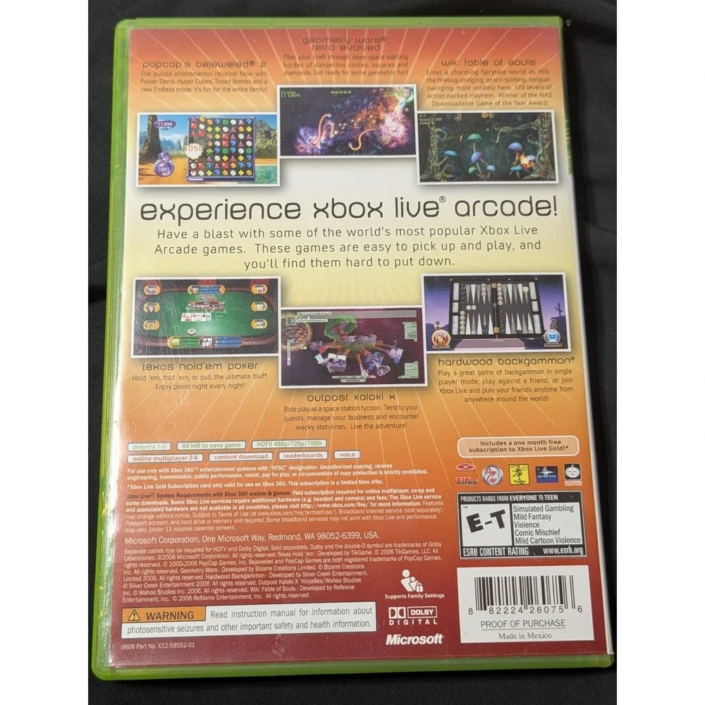 N/A xbox live