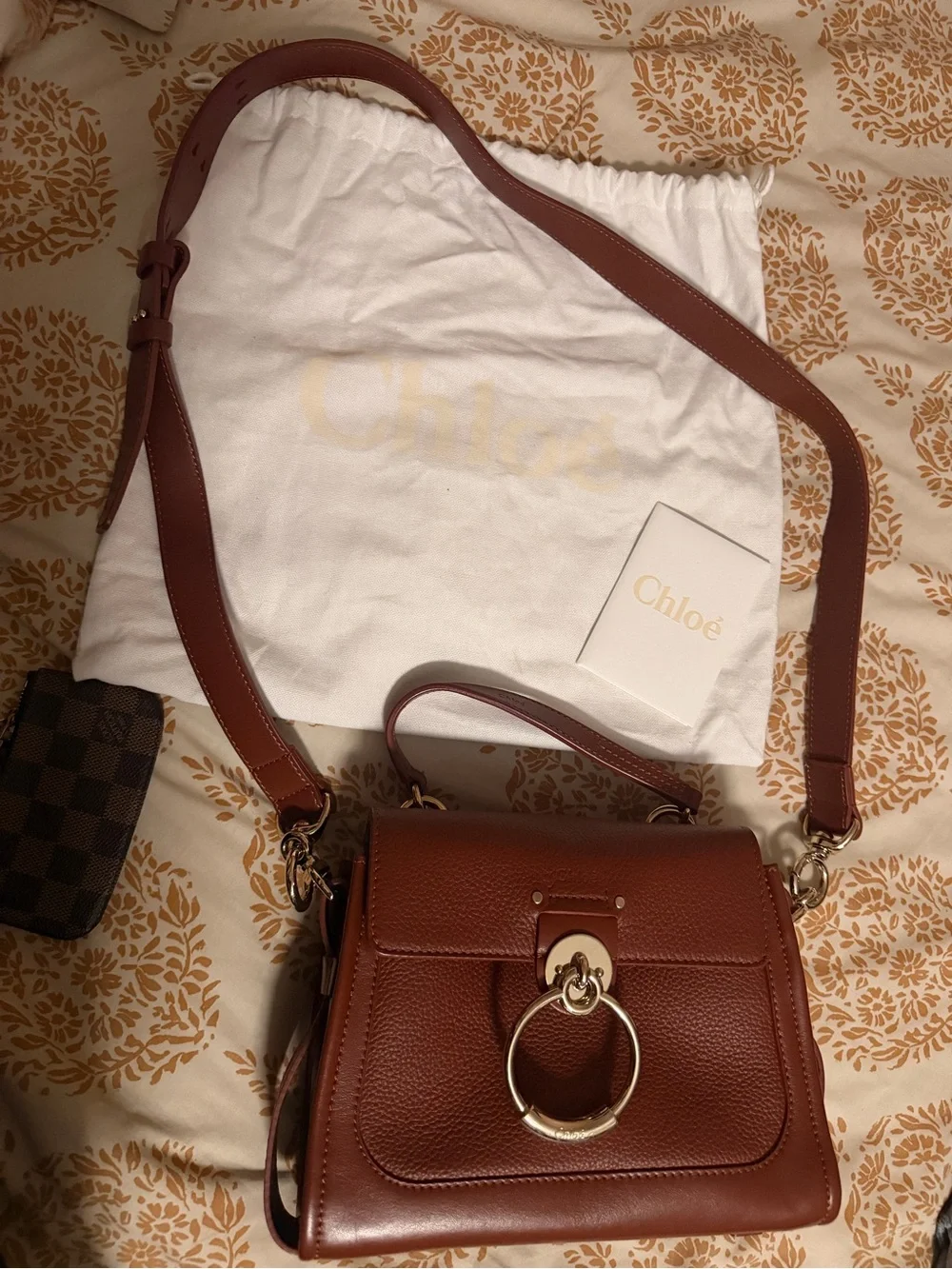 Chloe structured satchel