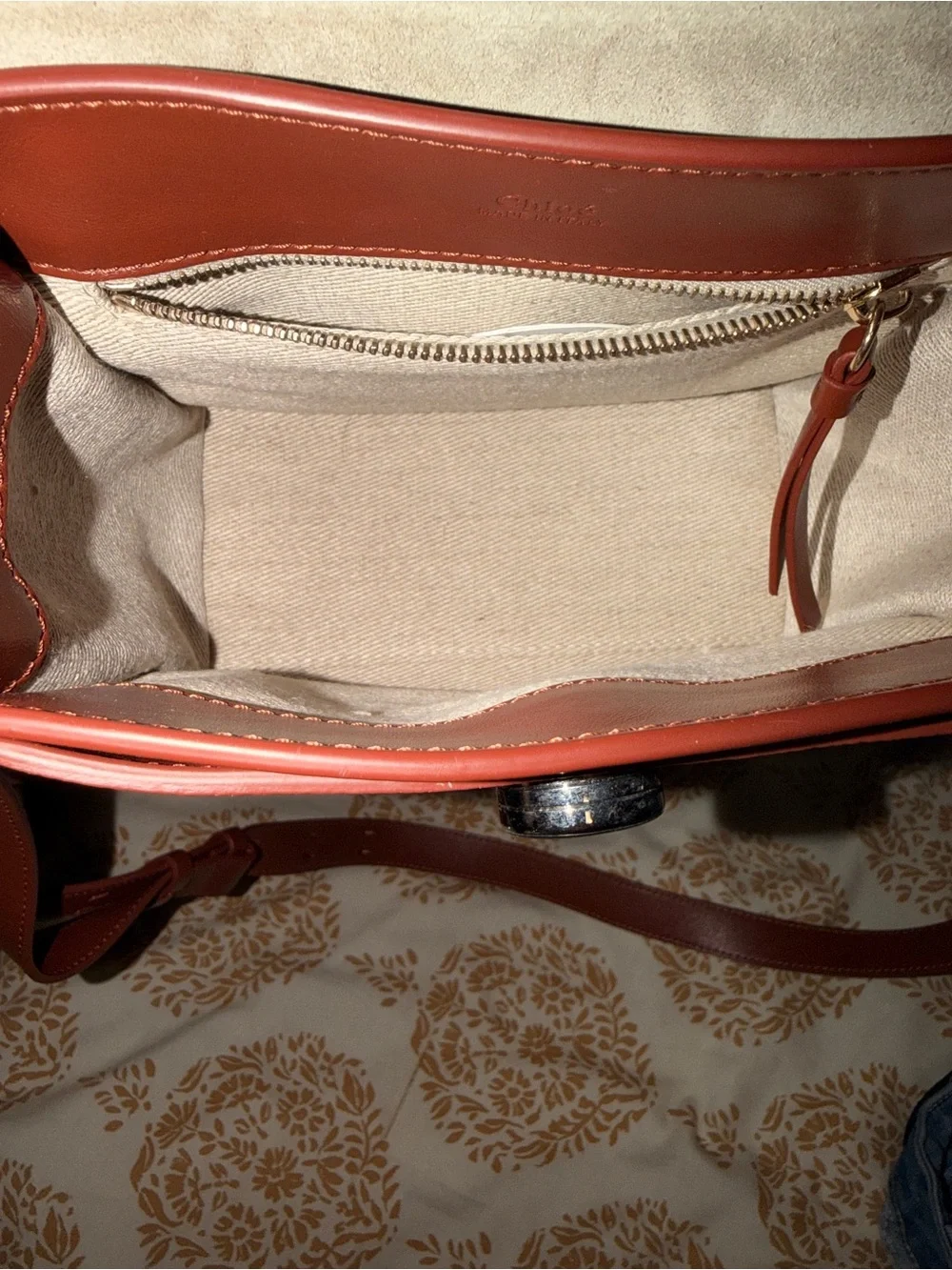 Chloe structured satchel