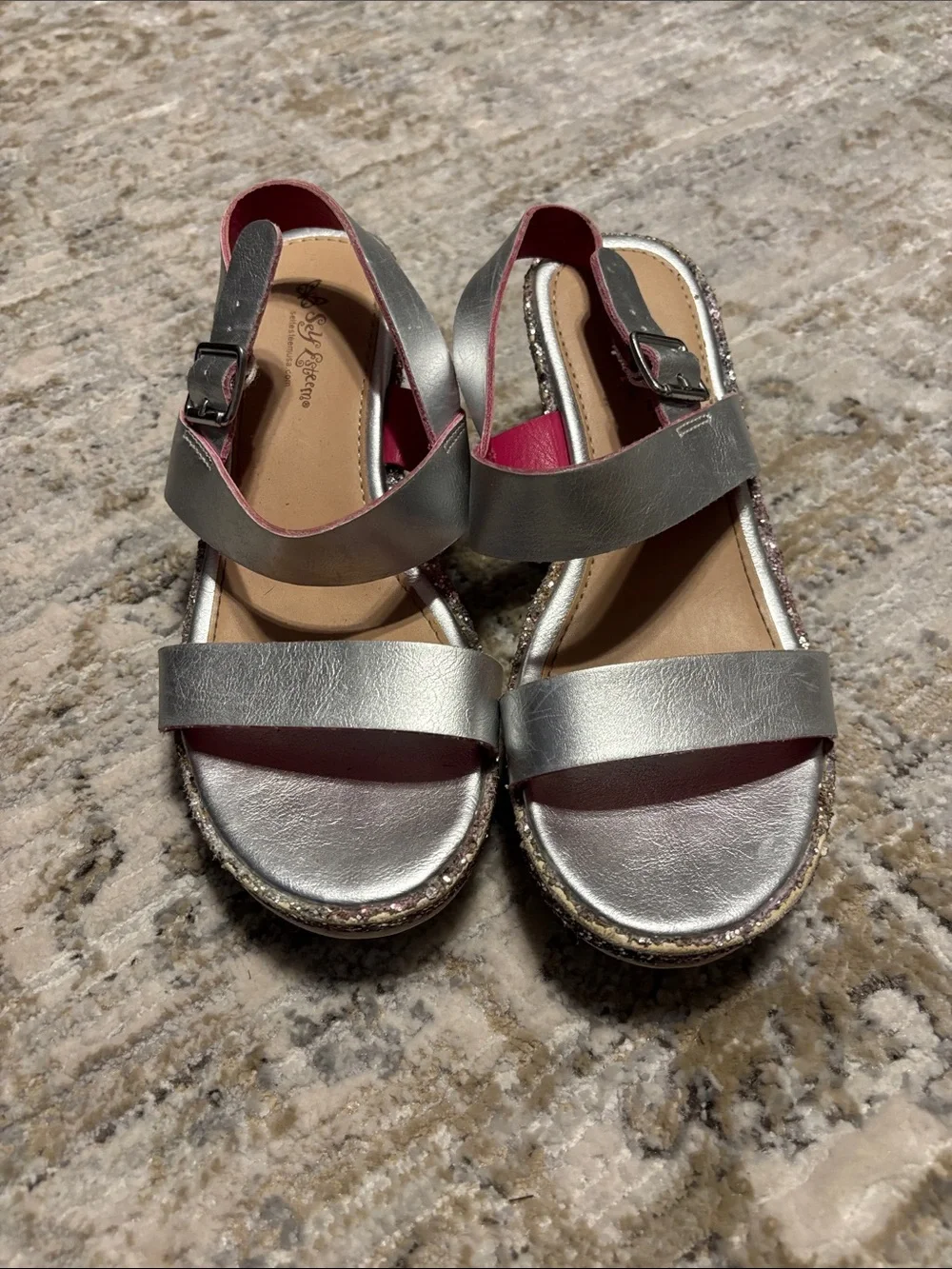 Self Esteem shimmery silver