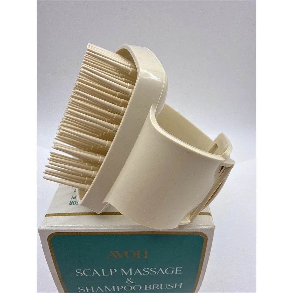 Avon Scalp Massage & Shampoo Brush In Box Vintage RARE NEW NOS