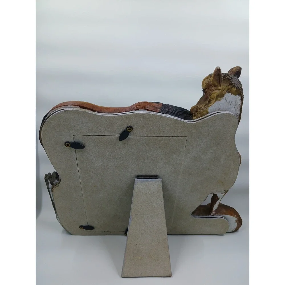 3D Picture Frame Western Horses Rustic Equestrian Fits 4