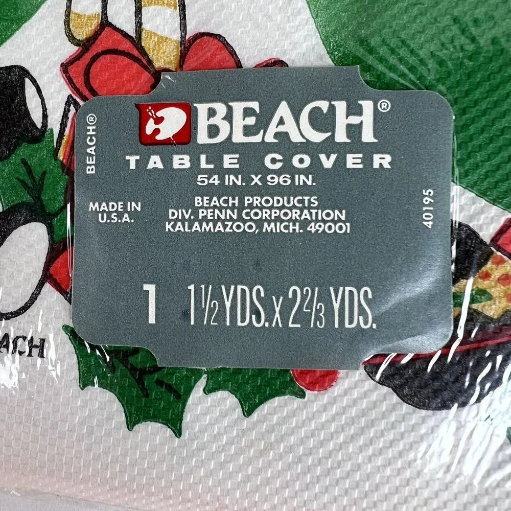 Beach vintage christmas