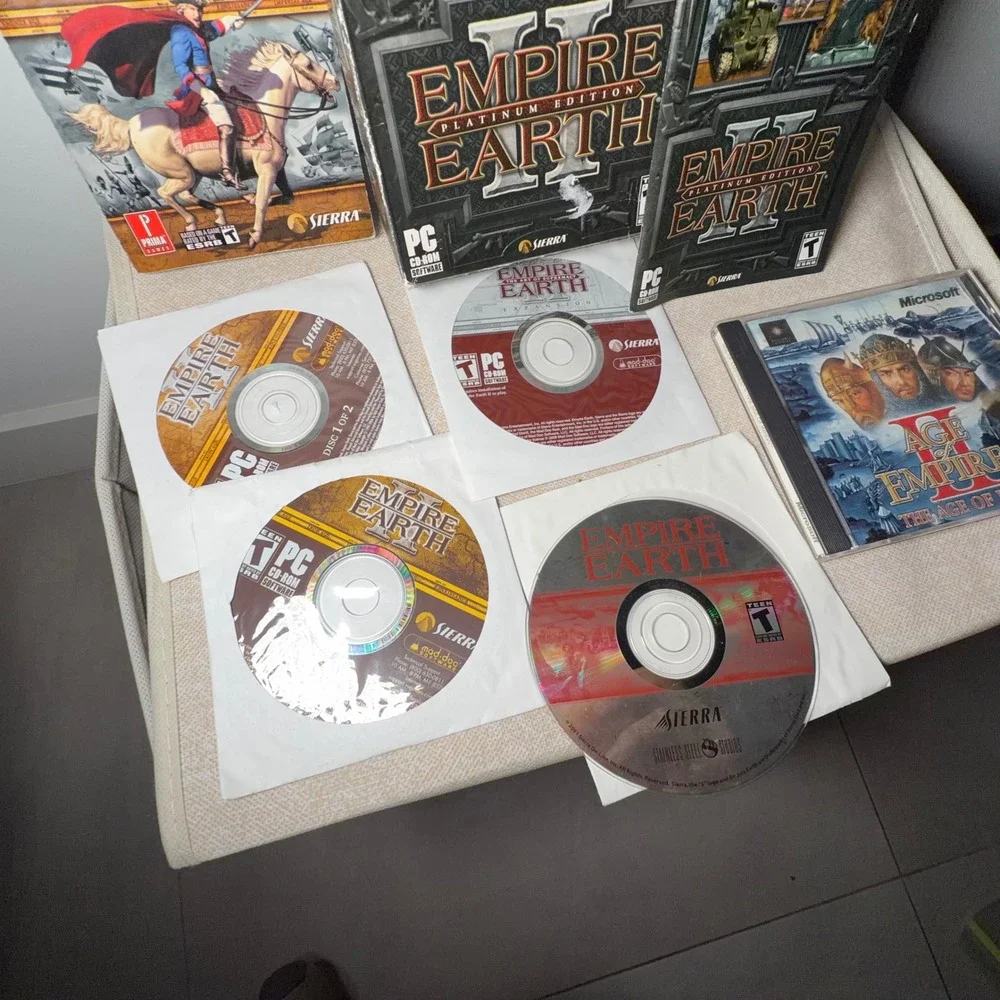 Empire Earth II Platinum Edition PC Game Age of Empires II Bundle‎ Big Box RTS