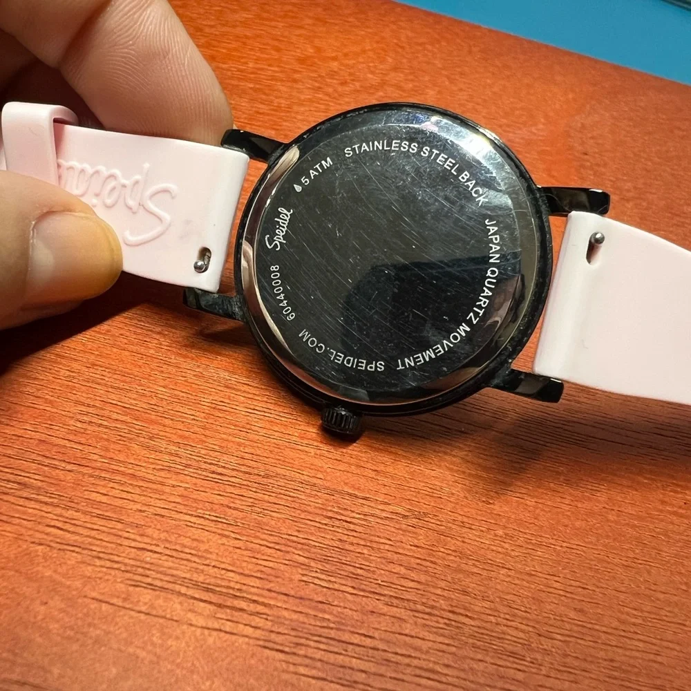 Speidel Black and Pink Women's Watch