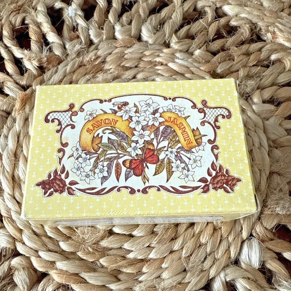 Vintage French‎ Jasmine Bath Bar Soap 3.5 oz Triple-Milled Sealed Discontinued