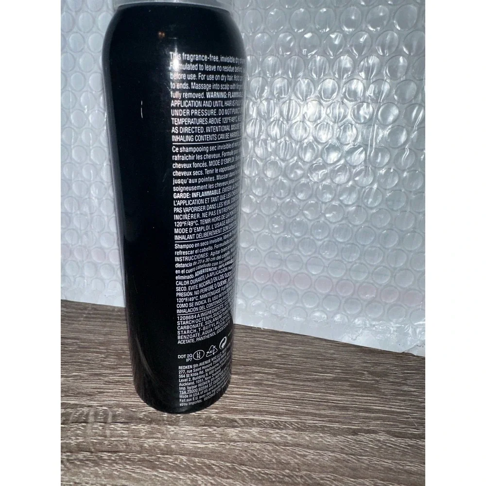 Redken Invisible Dry Shampoo Fragrance Free‎ No Residue hair care