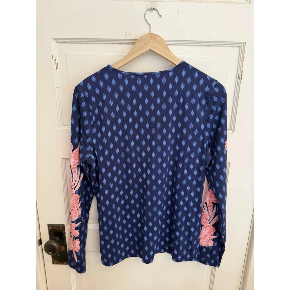 Lands End blue long