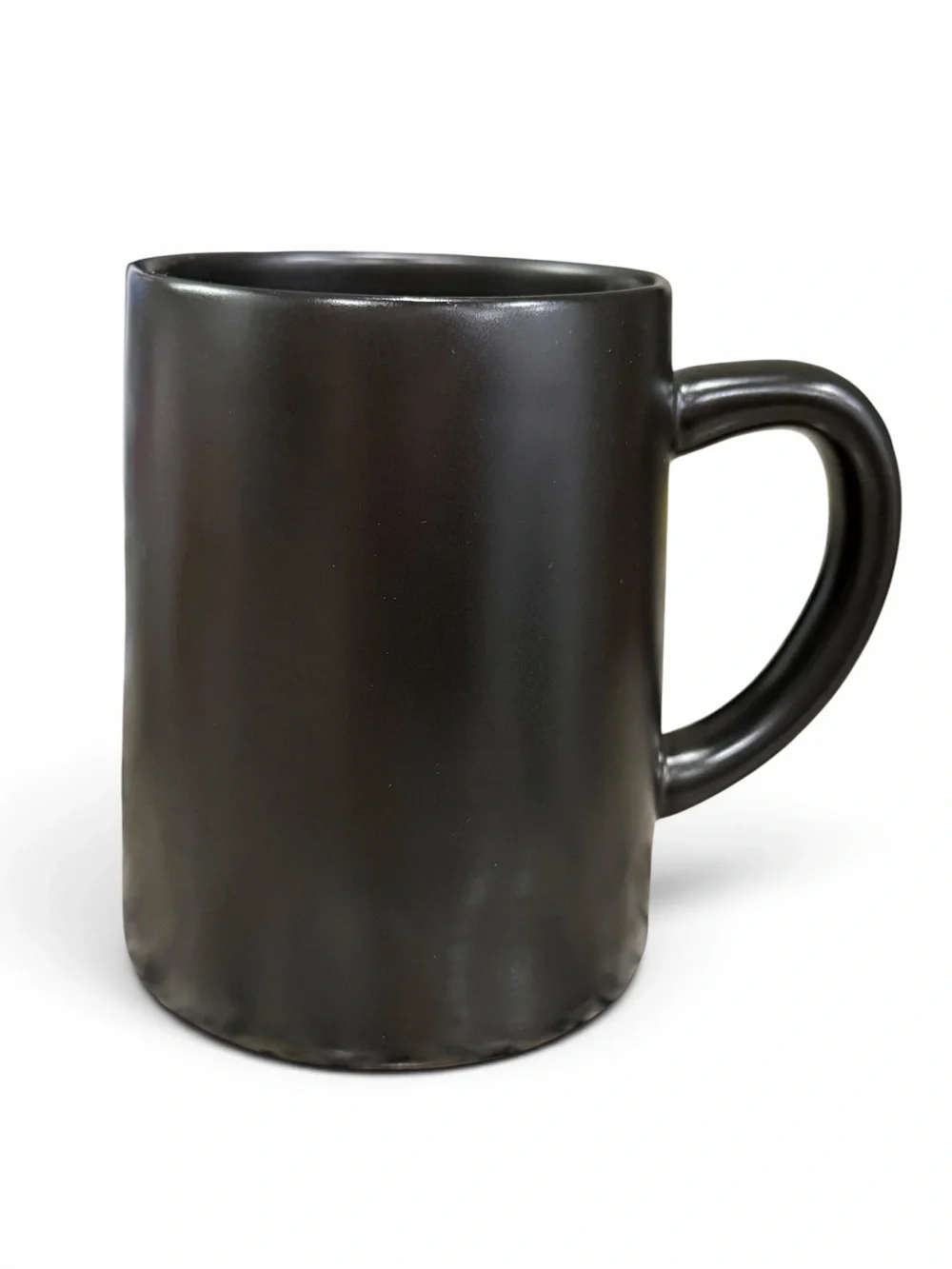 Hearth & Hand by Magnolia 15 oz Matte Black Stoneware Coffee Mug Minimalist Cup