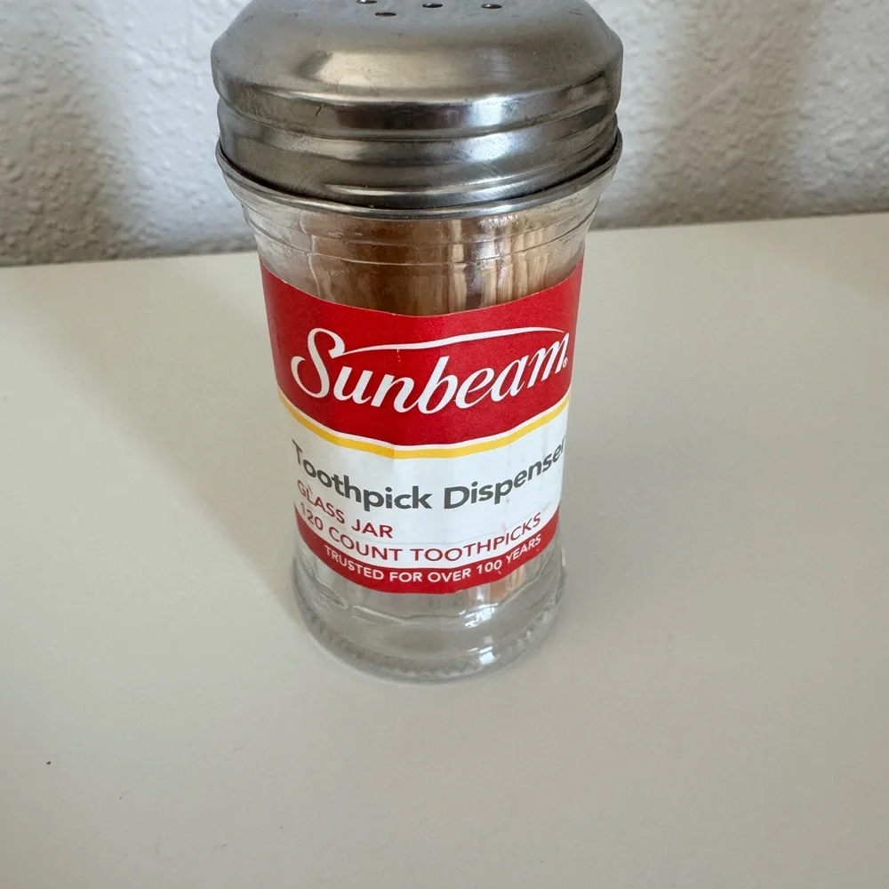 Sunbeam glass jar