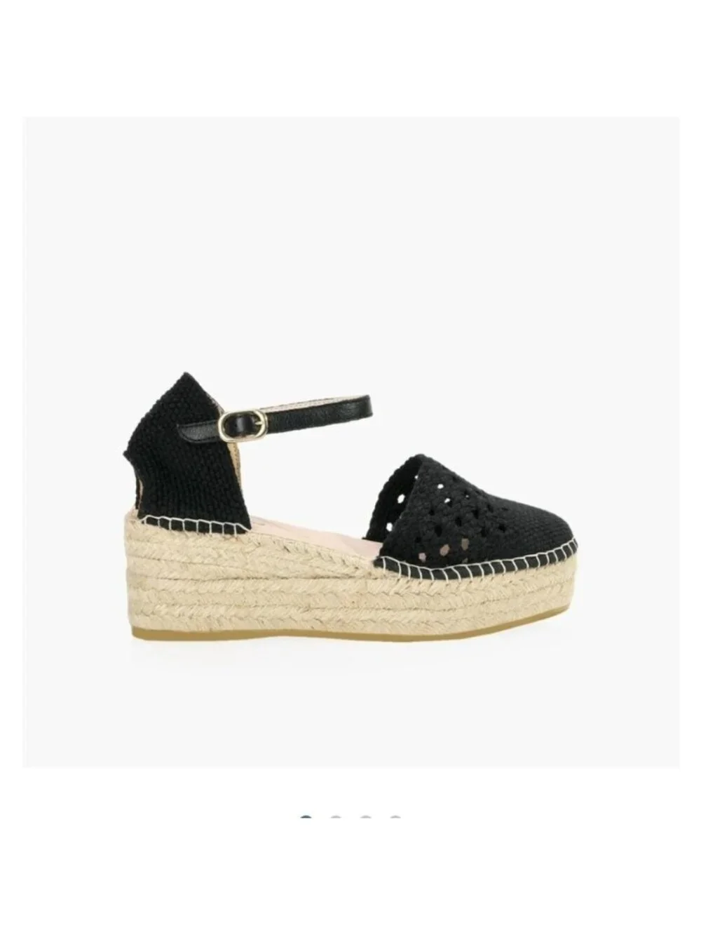 Browns crochet espadrille
