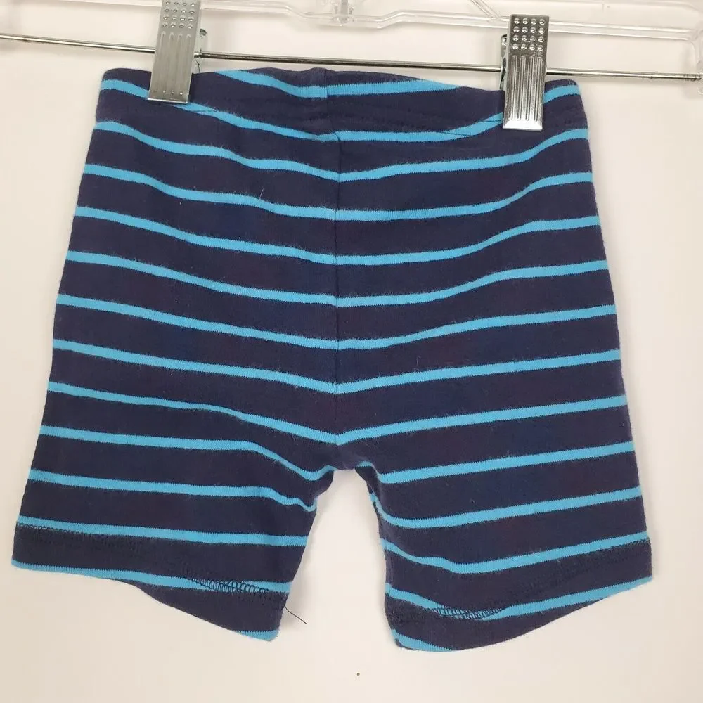 Carters Striped Blue Pull On Pajama Bottoms‎ Leggings Pants Size 18M GUC