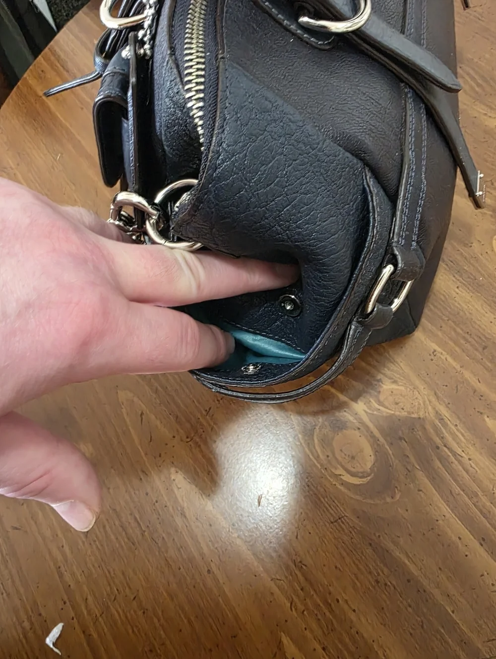 Coach duffel crafted
