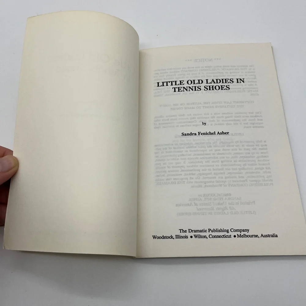 The Dramatic Publishing Company vintage copy