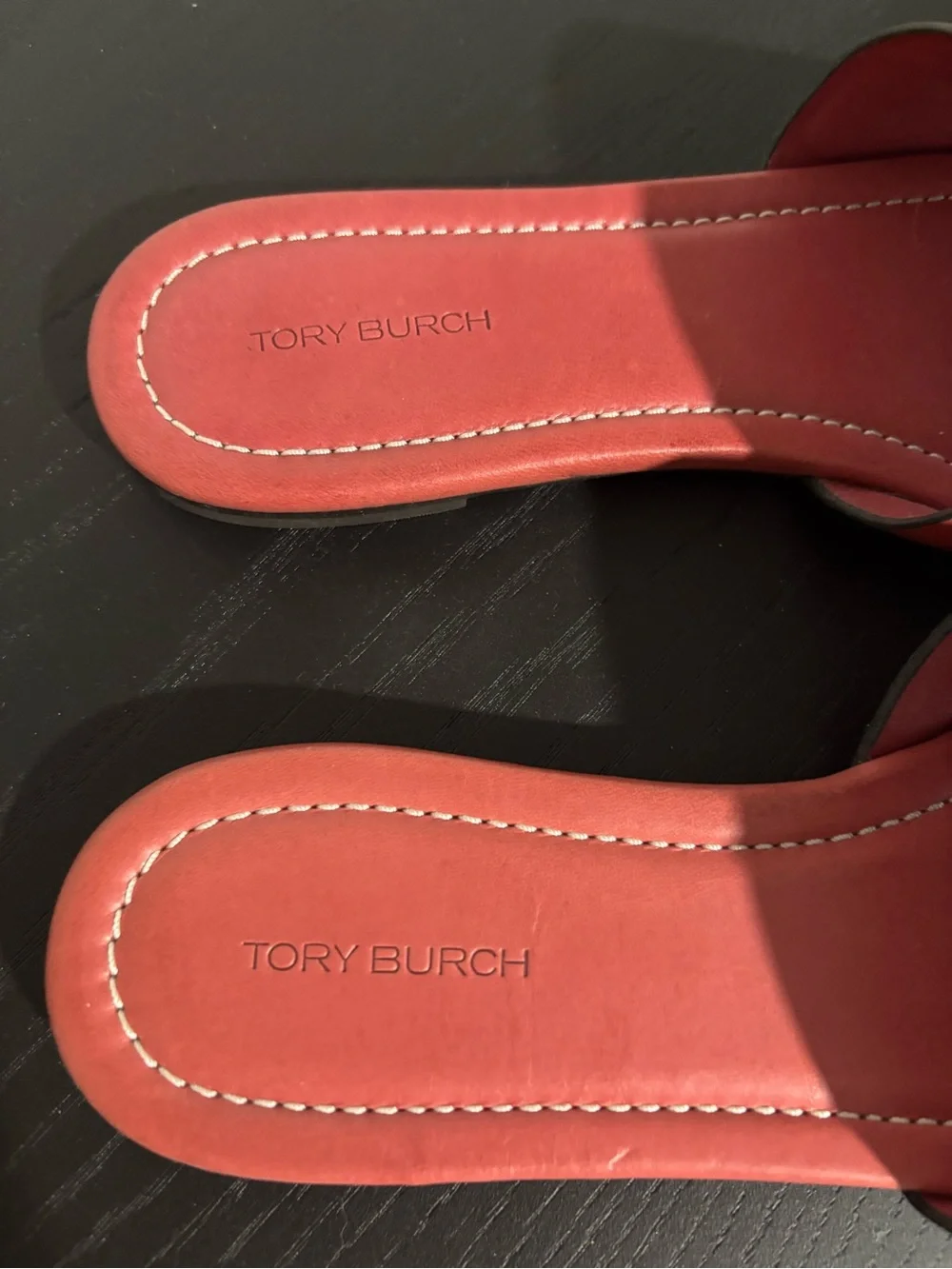 Tory Burch bold coral