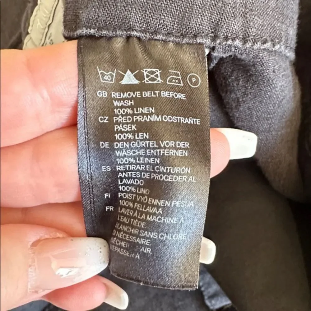 H&M gray smoke