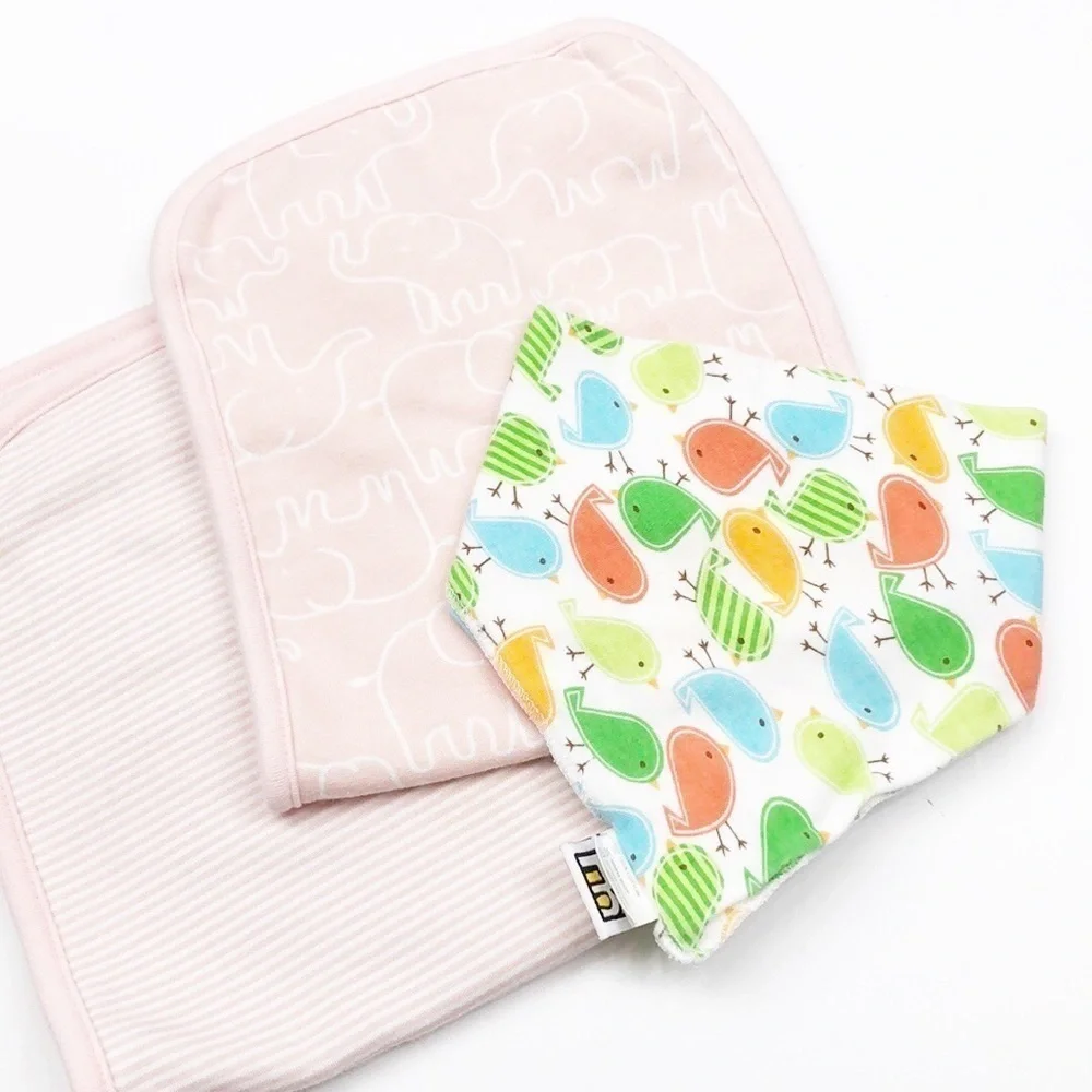 Carter's burpcloth set + bib