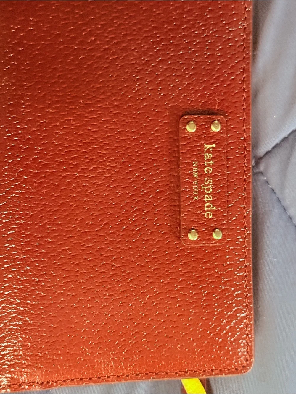kate spade structured pebbled