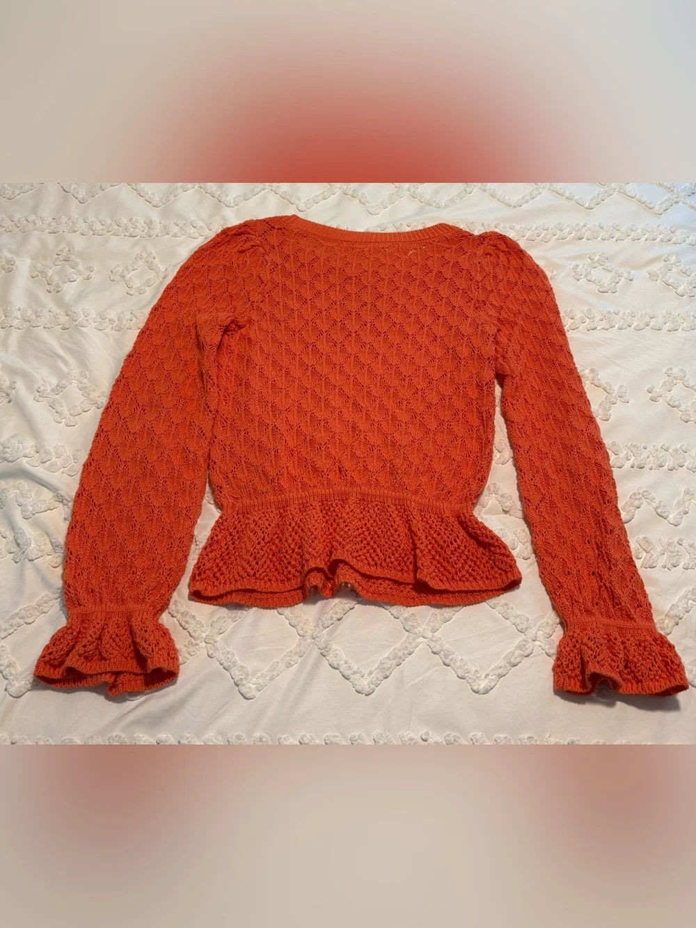 Anthropologie bright coral