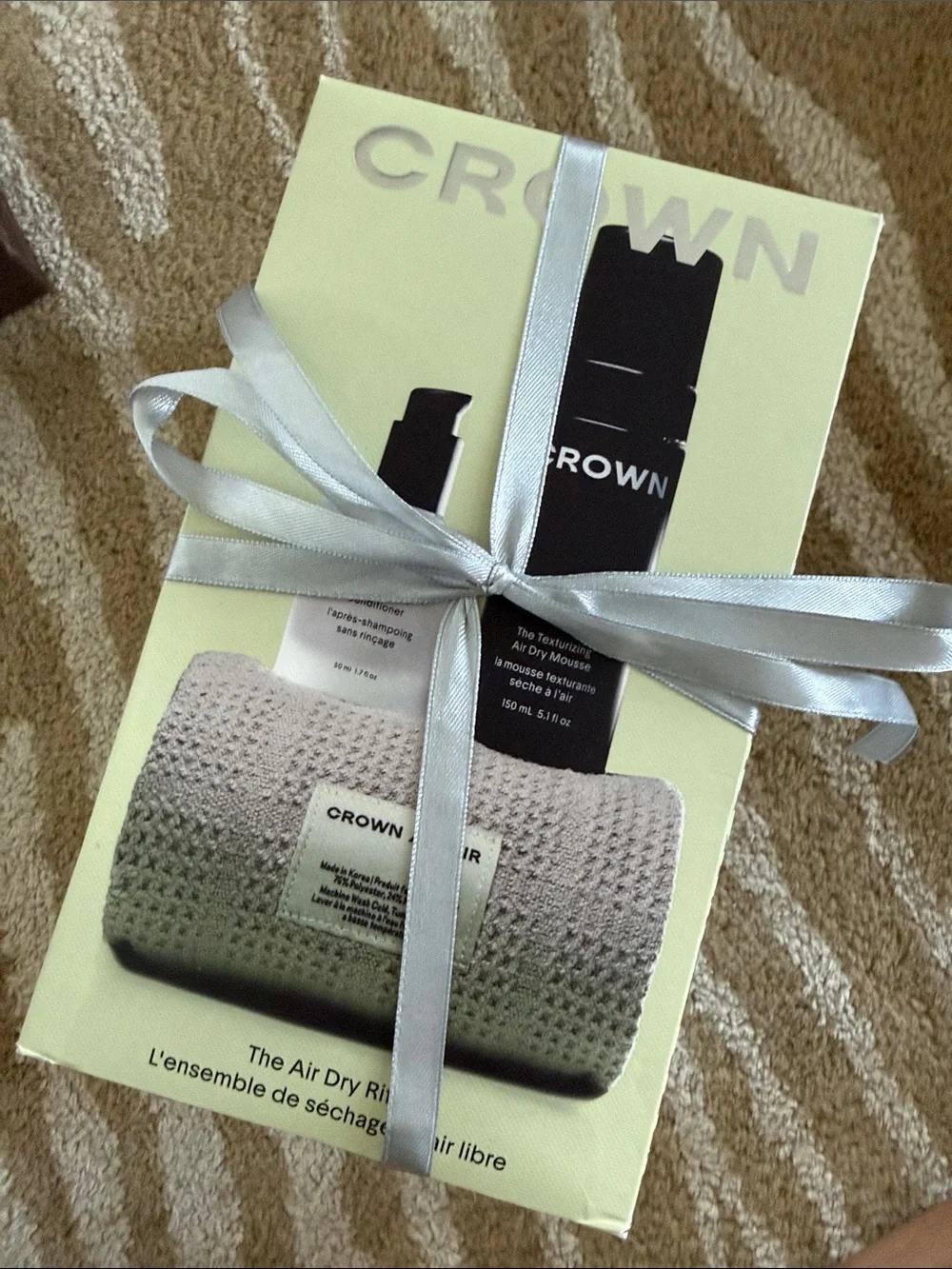 Crown affair the hair dry ritual Gift Set $155