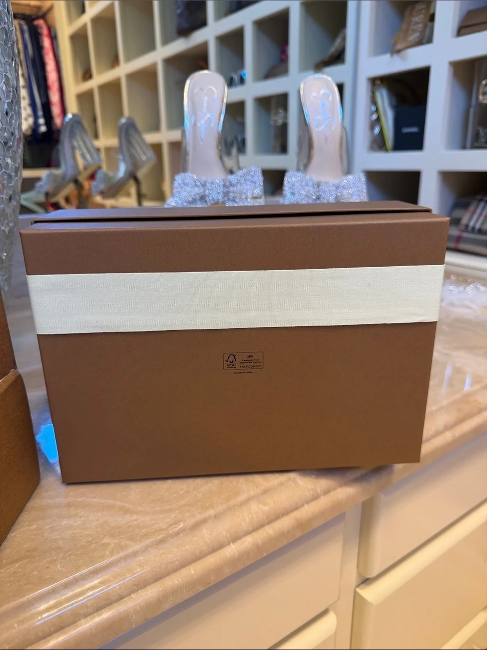 Burberry Gift Box Set of 3 Boxes & Burberry Envelope.