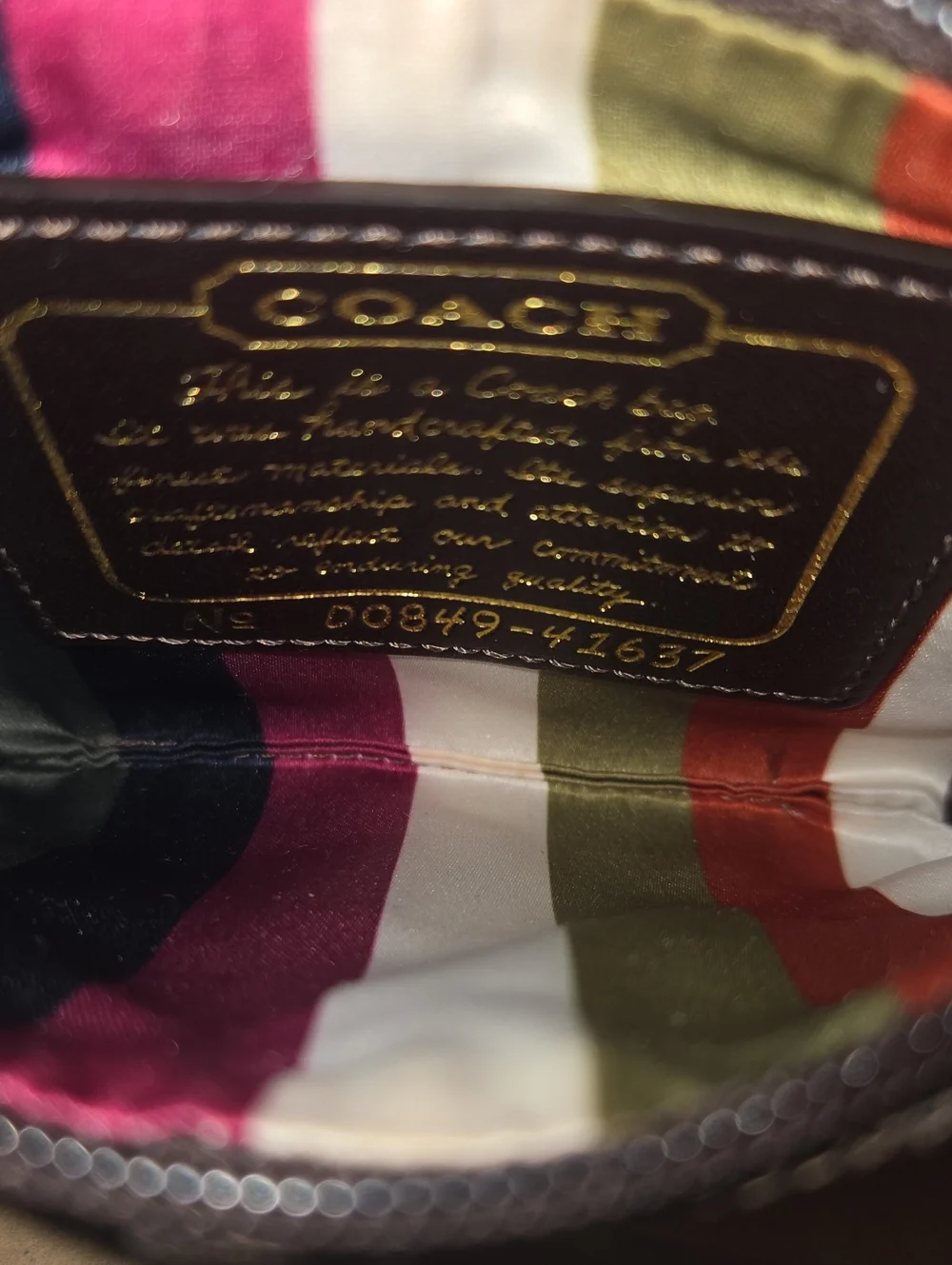 Coach classic wristlet
