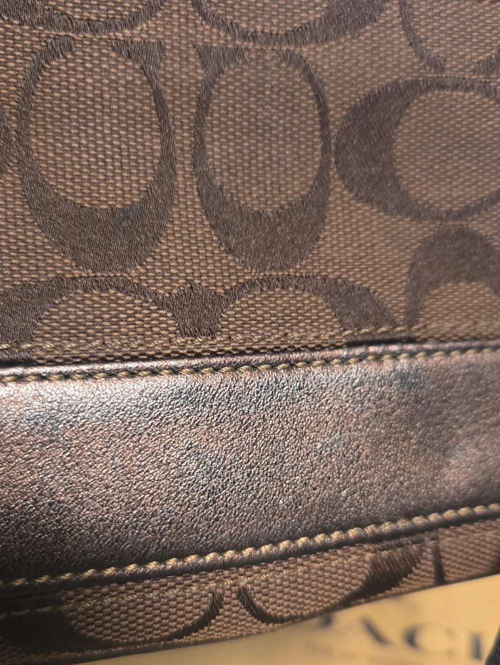 Coach classic wristlet