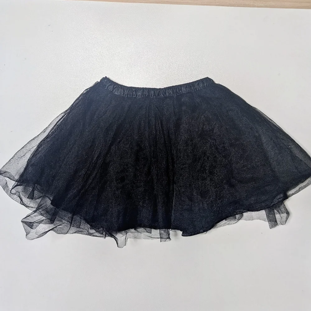 Gymboree black tulle