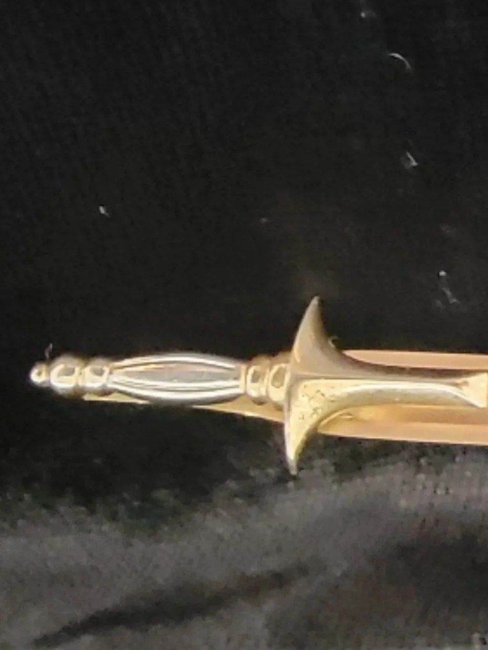 Vintage Swank Signed Tie Clip Bar