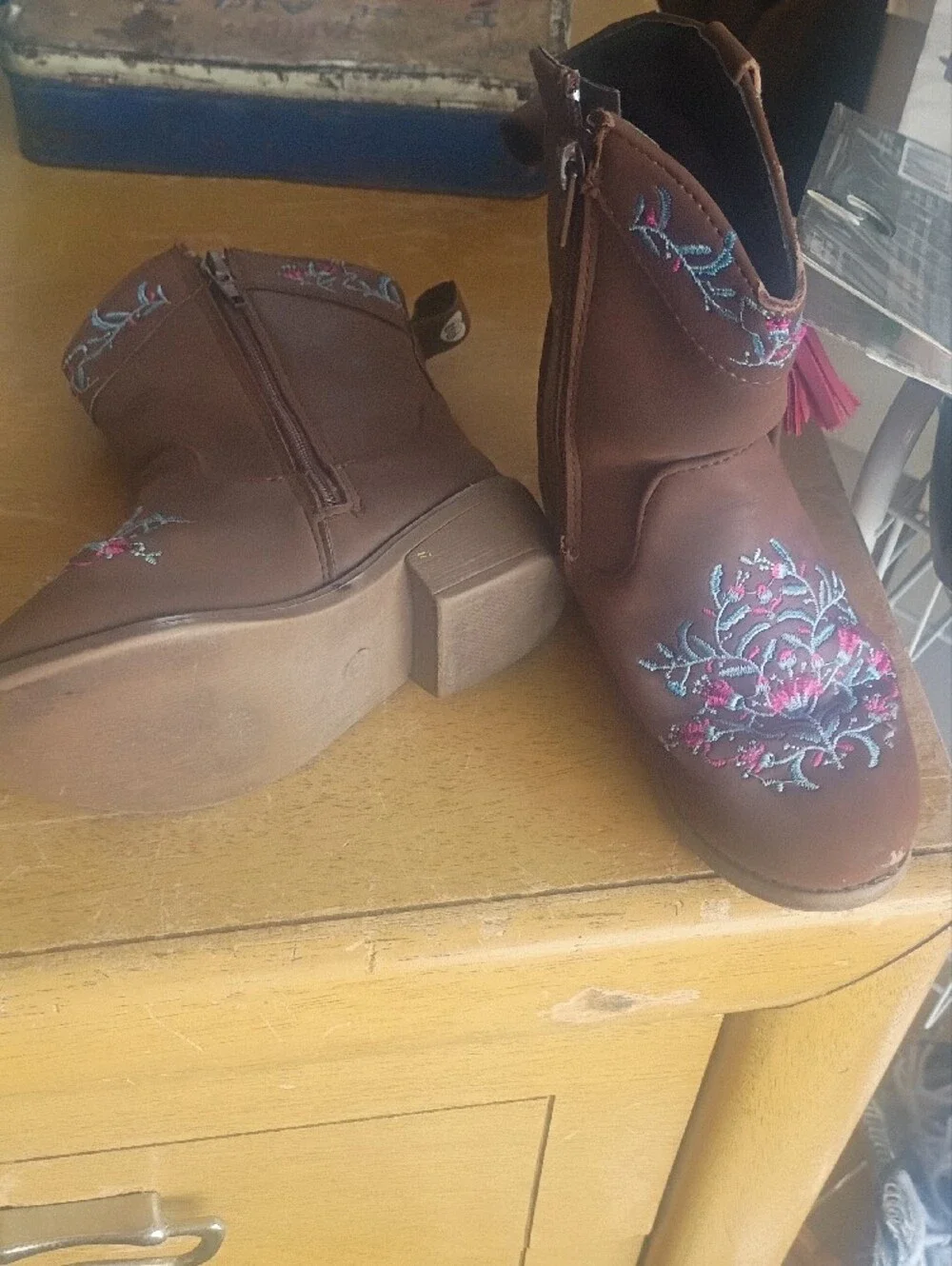 N/A brown faux