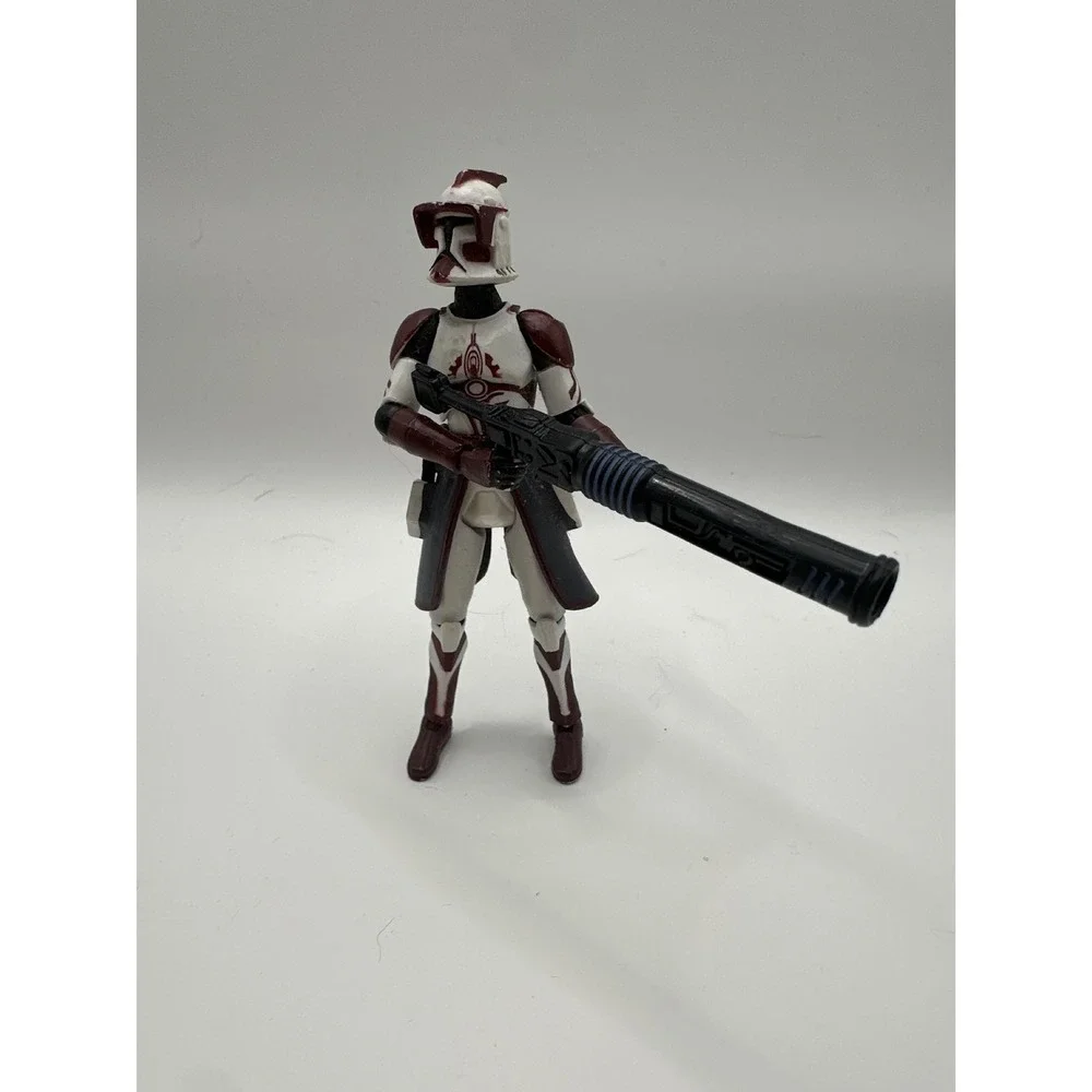 Star Wars Clone Wars Commander Fox Action Figure Coruscant Guard Phase 1 Armor