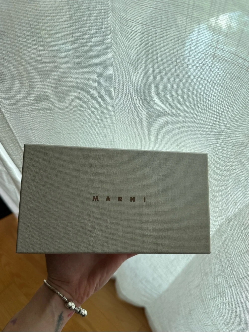 Marni gold metal