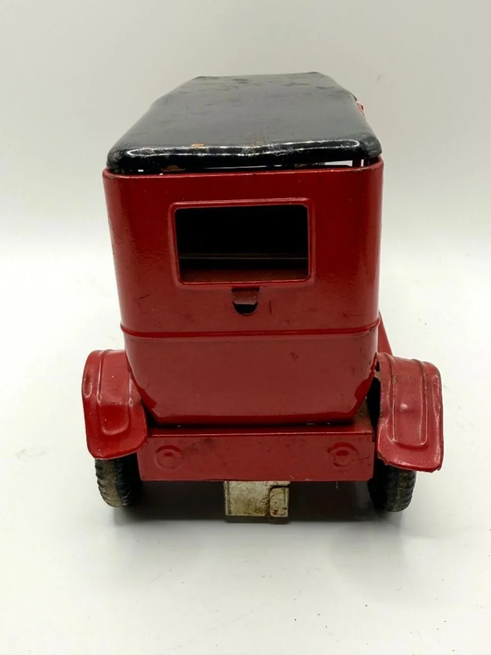 Vintage Bandai 1915 Ford Model T Tin Litho Friction Toy Car