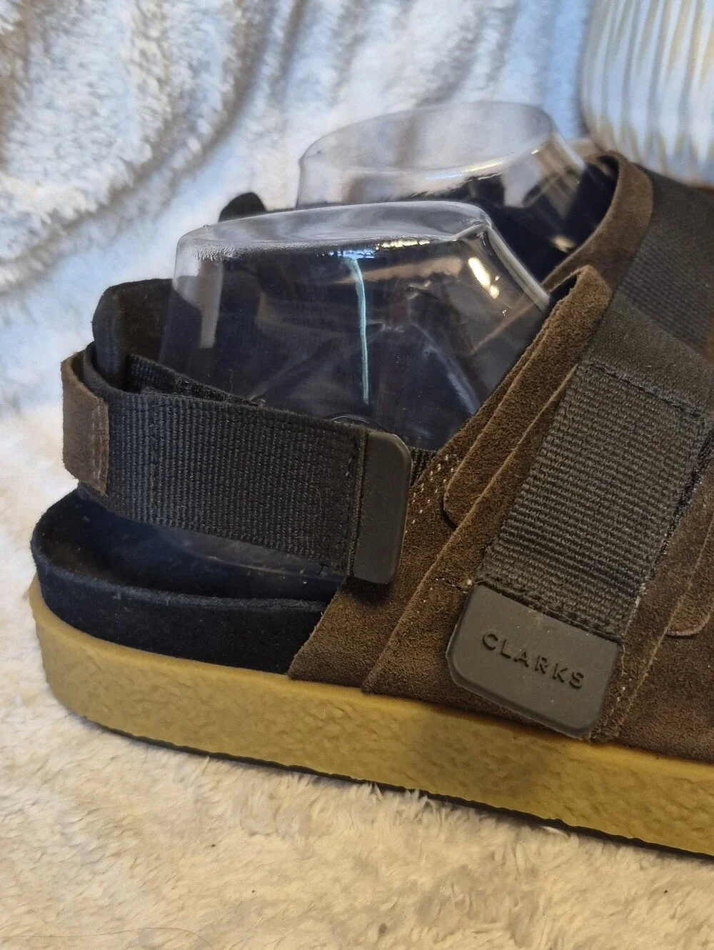 Clarks cushioned upper adds