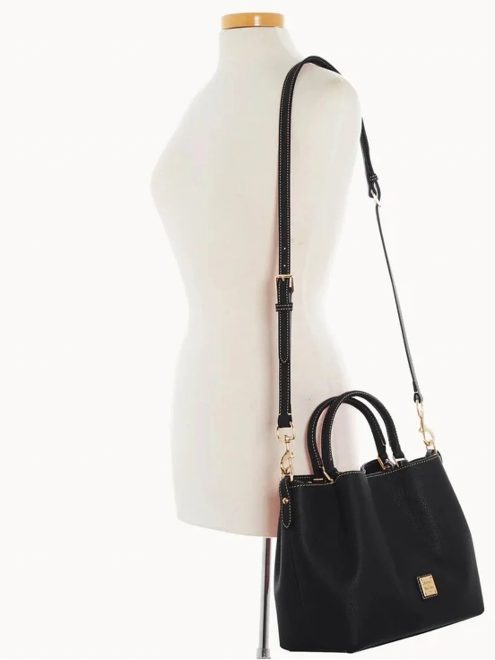Dooney & Bourke structured pebble