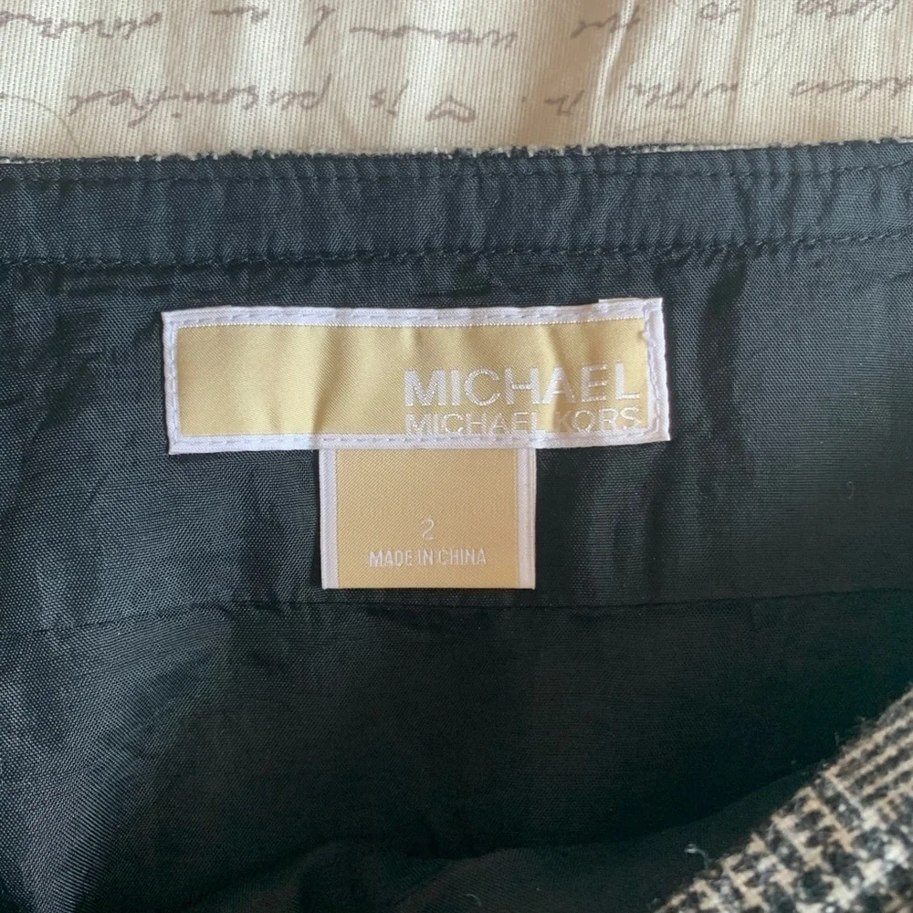 Michael Kors Wool Blend Skirt