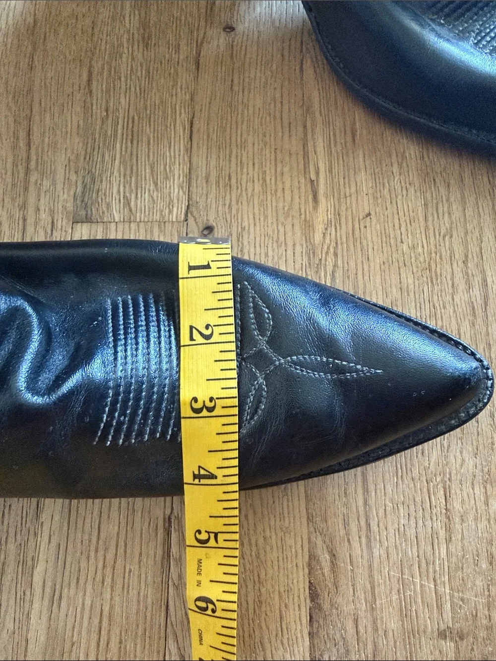 VTG 70’s Tony Lama Black Label Western Cowboy Boots 10B MultiRow Stitch USA Made