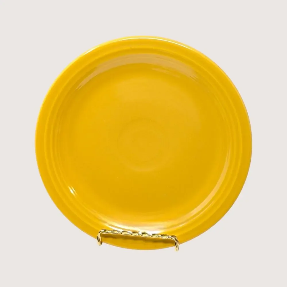 Vintage Fiesta 7.25 Inch Salad Plates Colorful Set