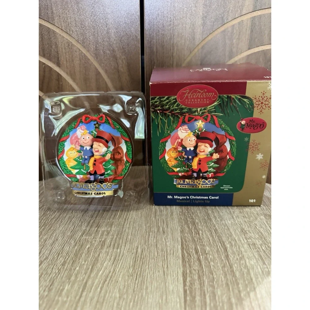 Mr. Magoo's Christmas Carol Christmas Ornament Carlton Cards 2004 Rare