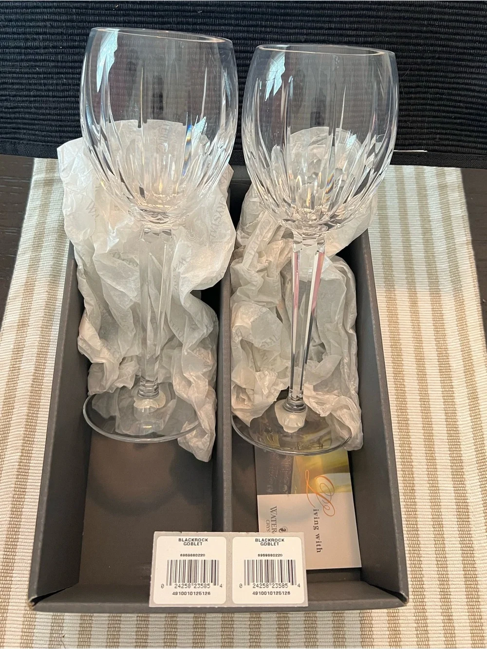 Waterford Crystal pair waterford