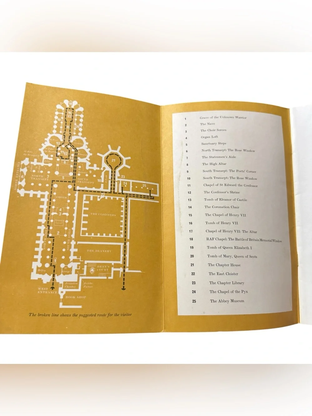 N/A tourist brochure abbey
