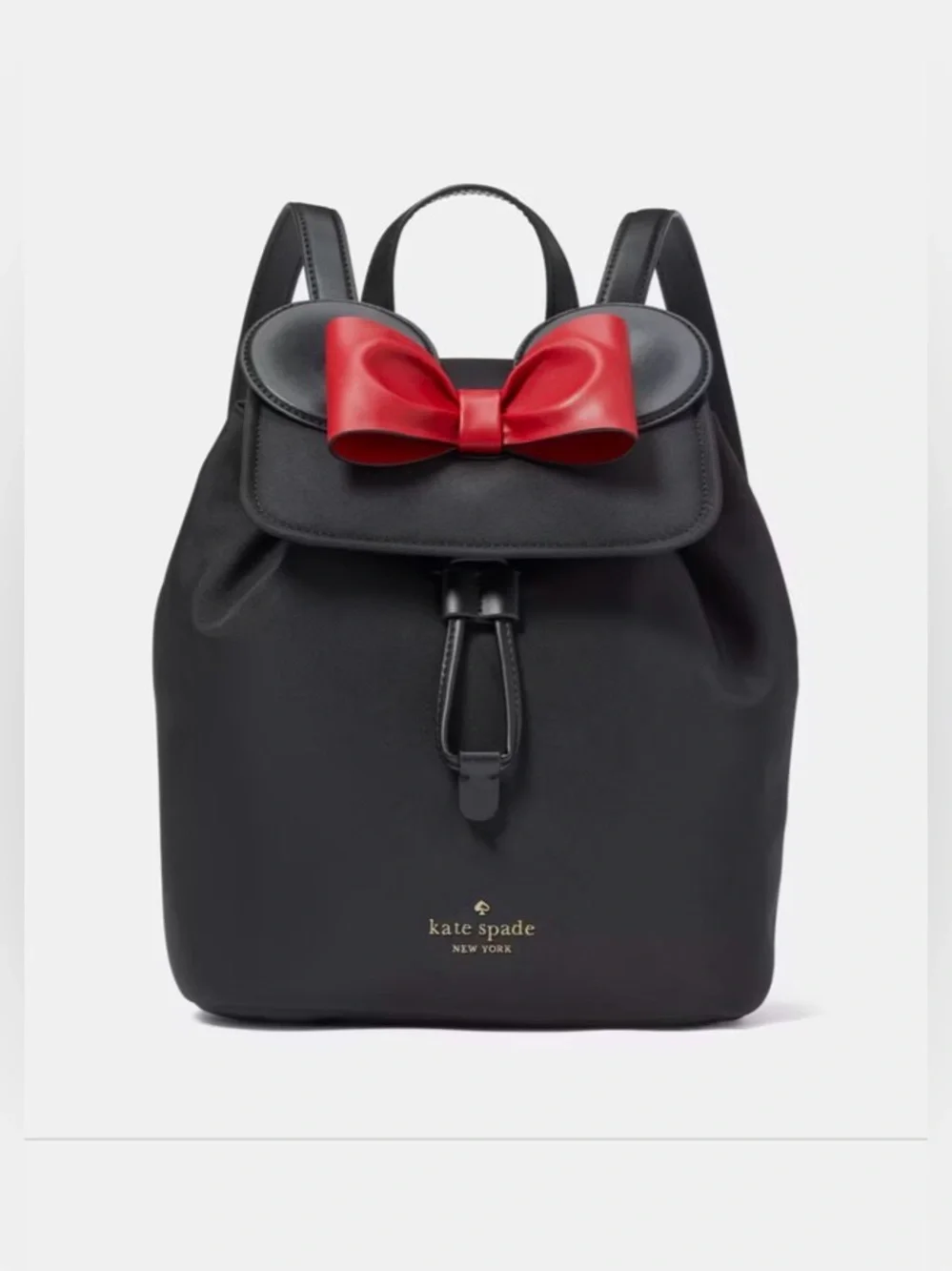 NWT Disney X Kate Spade New York Minnie 3d Flap Backpack