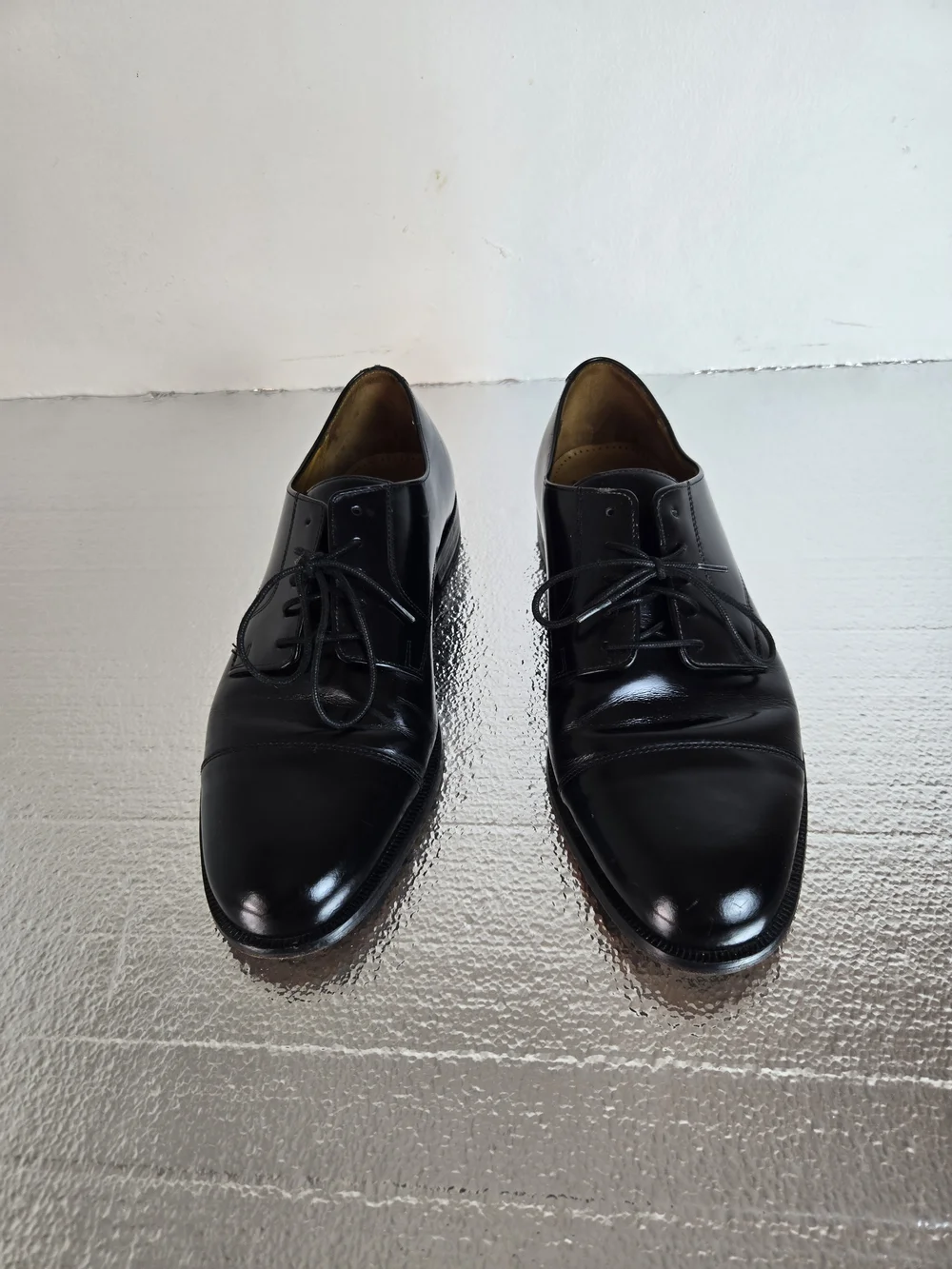 Cole Haan polished black