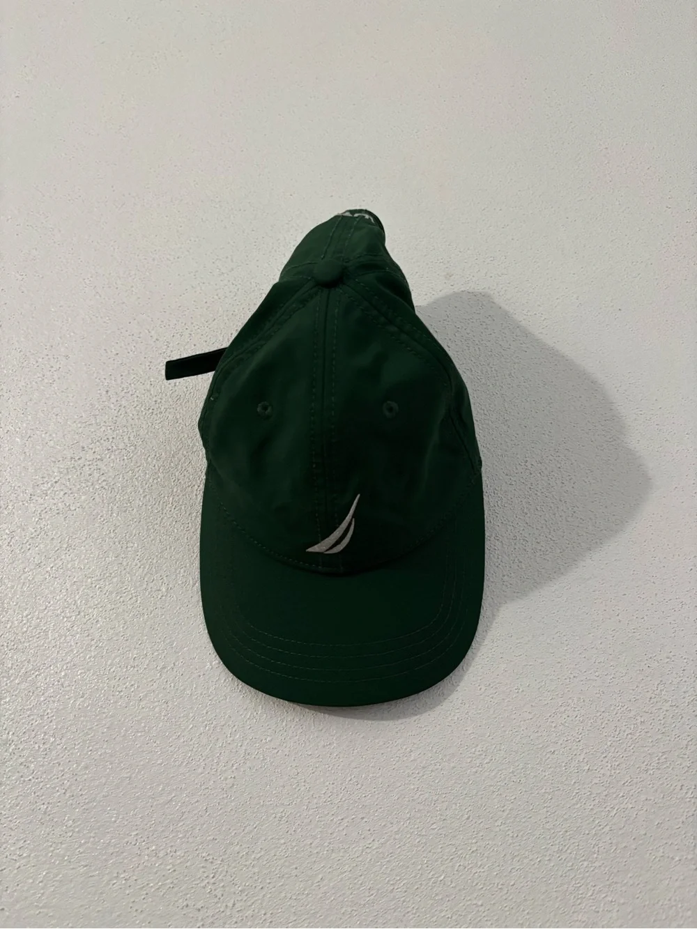 Nautica Dark Green Sail Logo Baseball Cap