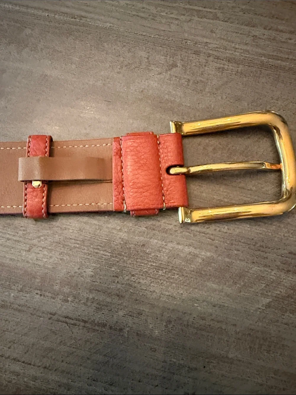 Prada wide leather