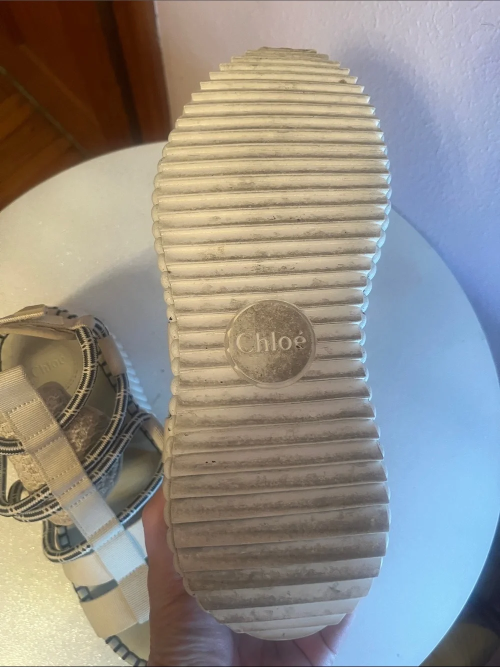 Chloe platform sandals